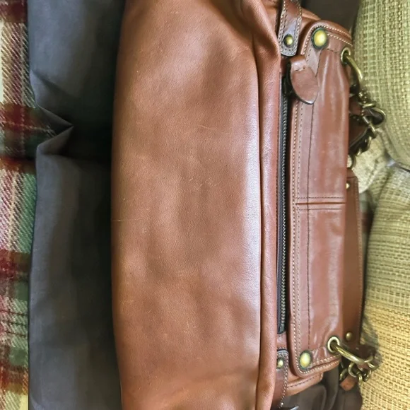 Coach shoulder bag pure leather - Picture 11 of 15